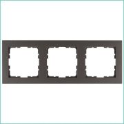 Рамка 3-м G-Classic мокко Jasmart G1003Z