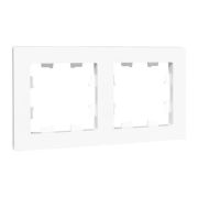 Рамка 2-м Эпика пластик бел. EKF UP1-FPW-02