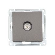 Розетка телевизионная TV AtlasDesign коннектор механизм мокко SE ATN000693