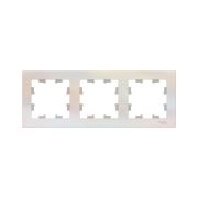 Рамка 3-м AtlasDesign универс. жемчуж. SE ATN000403